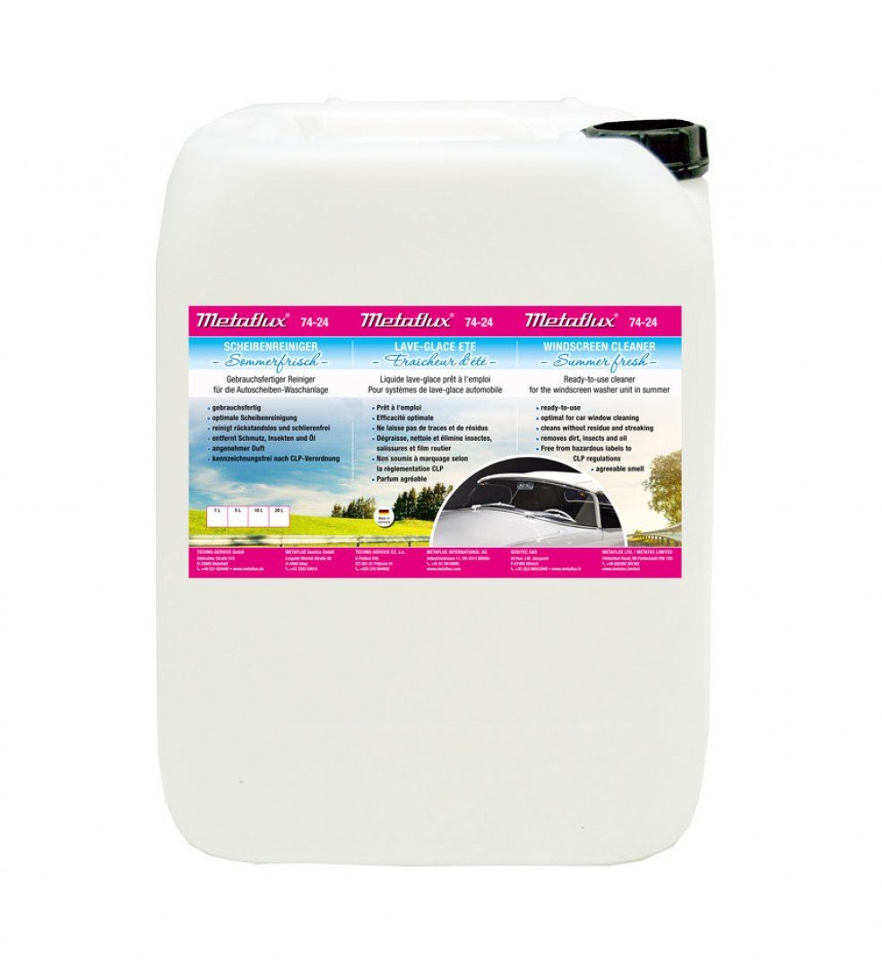 Sredstvo za čišćenje vjetrobranskog stakla ljetno