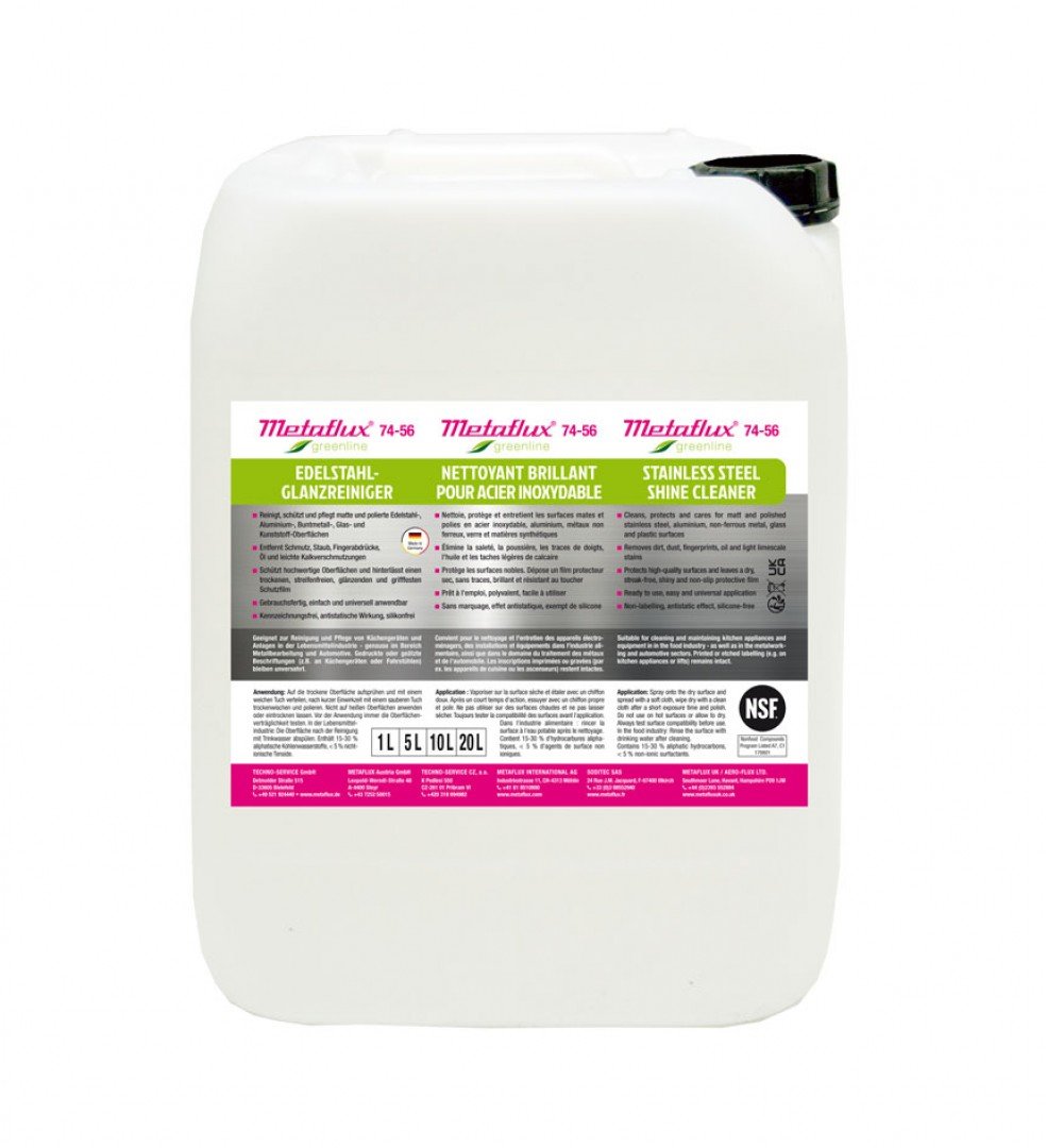 Sredstvo za čišćenje nehrđajućeg čelika do sjaja (NSF)