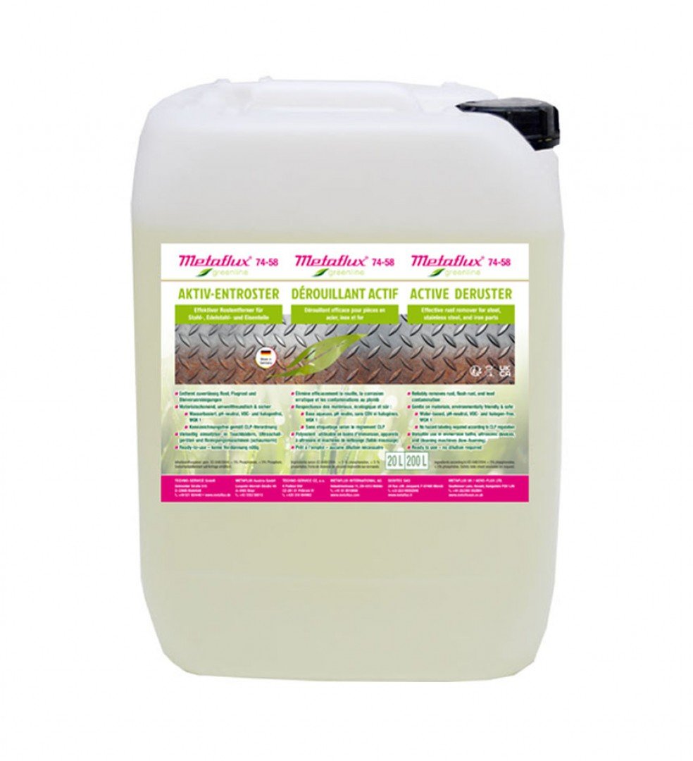 Aktivno sredstvo za uklanjanje hrđe